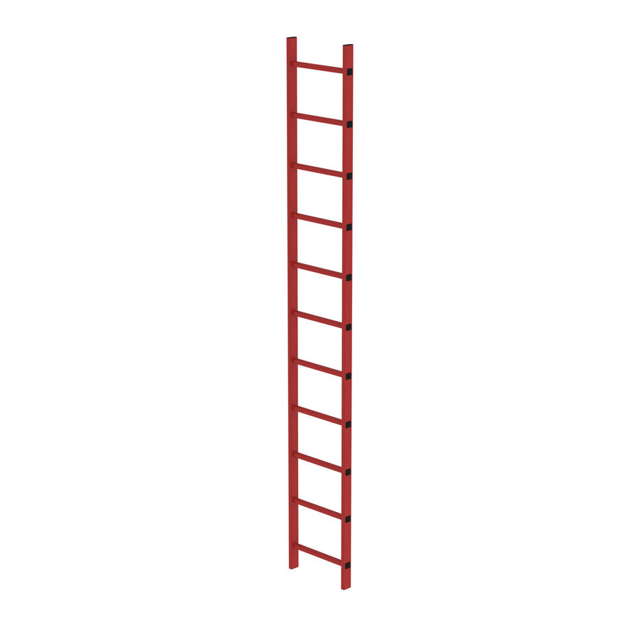Günzburger Steigtechnik Schachtleiter GFK 400mm Lichte Weite 11 Sprossen