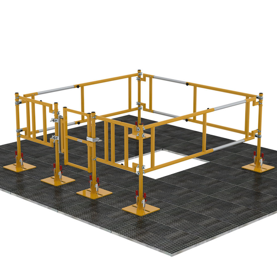 Günzburger Steigtechnik FlexxGuard Geländer teleskopierbar 1200–1800 mm