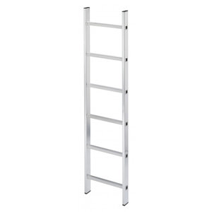 Hailo Professional Leitern-Außenbreite 490mm, Aluminium, natur 