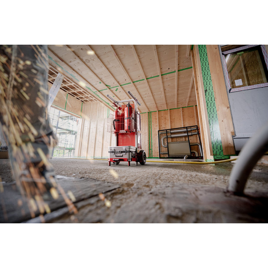Günzburger Steigtechnik SafeCaddy® "Brandschutz" mit Beladung