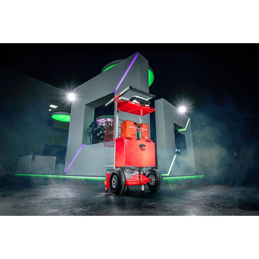 Günzburger Steigtechnik SafeCaddy® "Erste Hilfe" mit Beladung