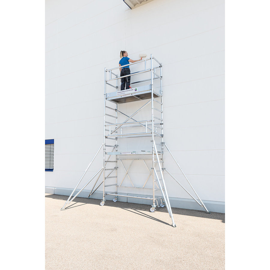 Günzburger Steigtechnik Klappgerüst 0,75 x 1,80 m Plattformhöhe 2,08 m