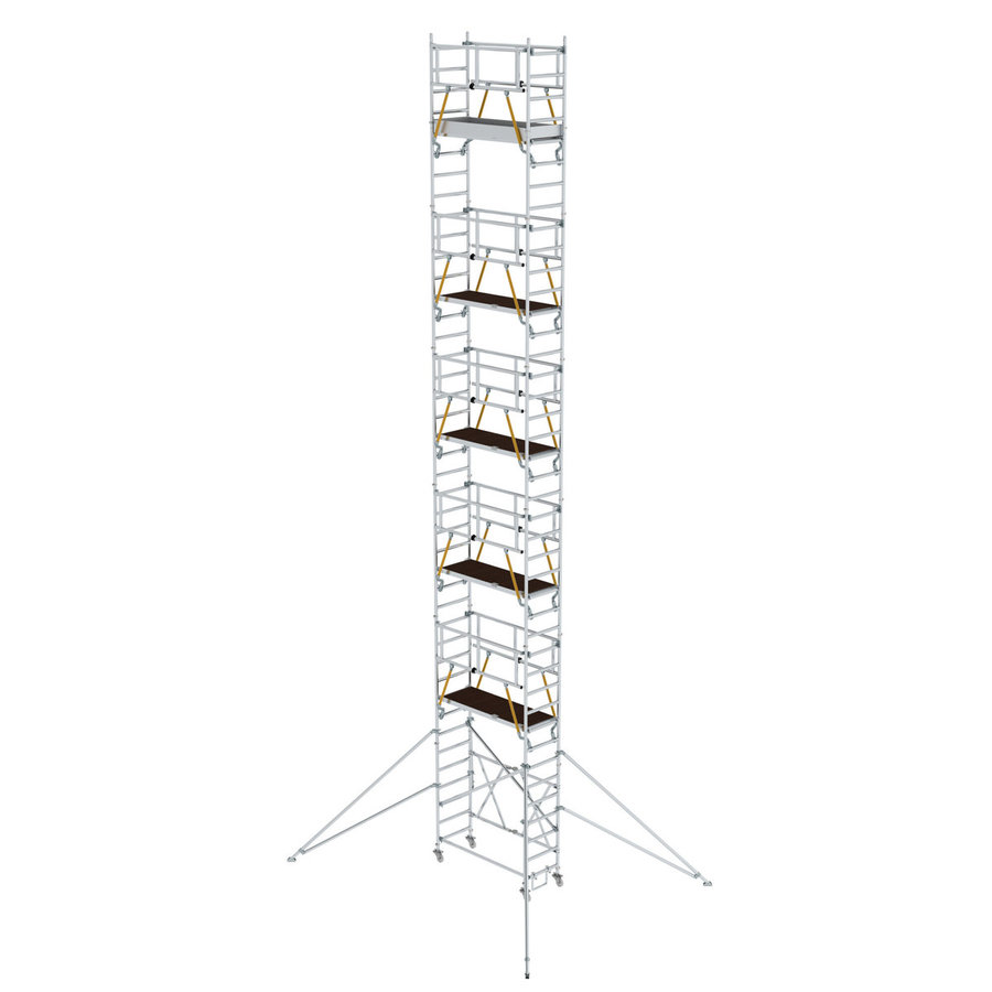 Günzburger Steigtechnik Klappgerüst SG 0,75 x 1,80 m mit Ausleger Plattformhöhe 11,04 m