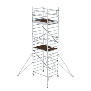 Günzburger Steigtechnik Klappgerüst 1,35 x 1,80 m mit Ausleger