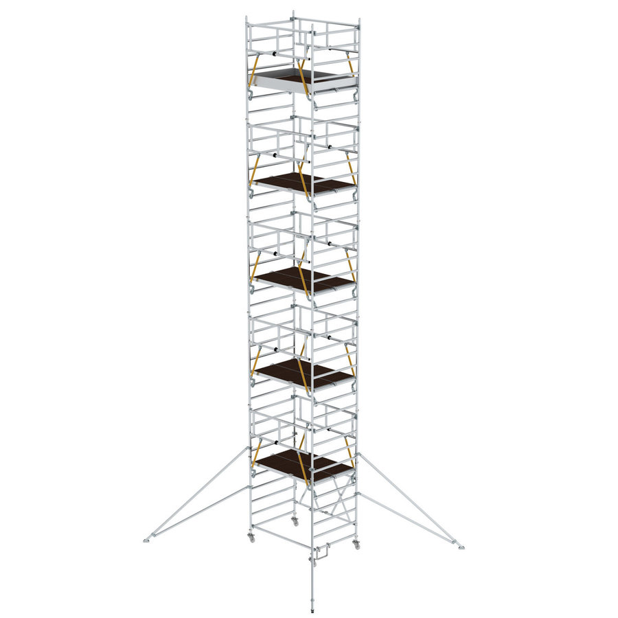Günzburger Steigtechnik Klappgerüst SG 1,35 x 1,80 m mit Ausleger Plattformhöhe 9,89 m