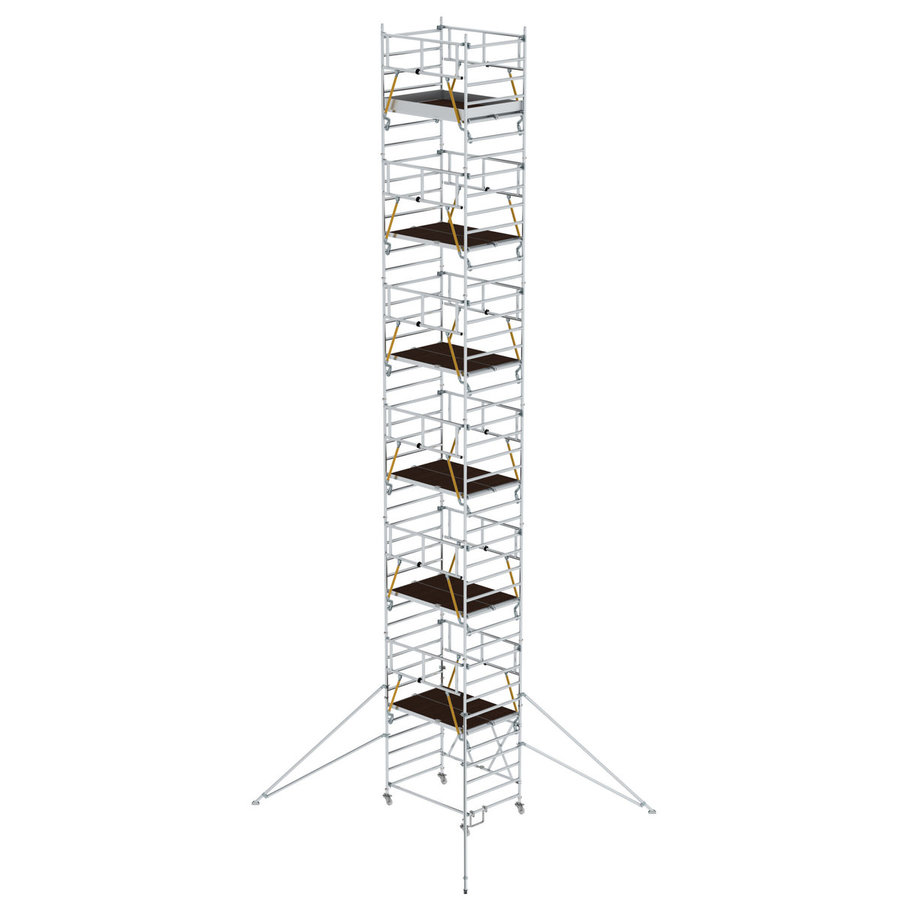 Günzburger Steigtechnik Klappgerüst SG 1,35 x 1,80 m mit Ausleger Plattformhöhe 11,88 m