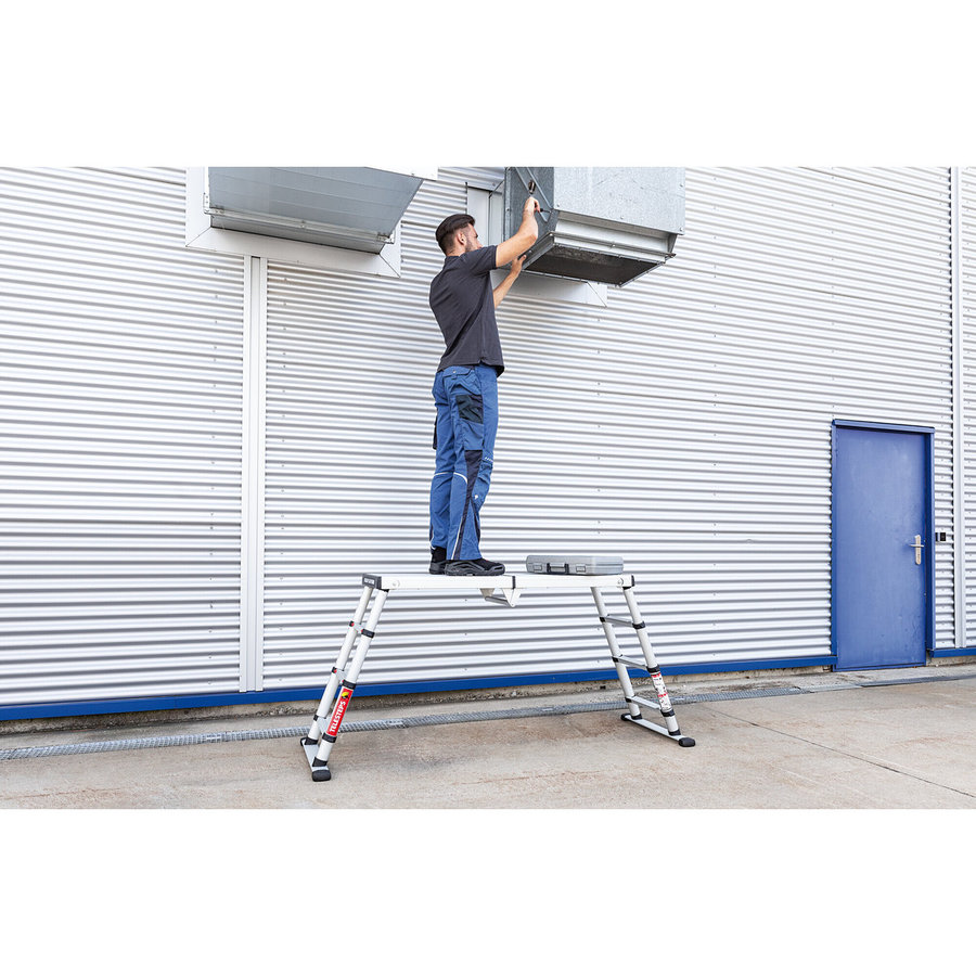 Günzburger Steigtechnik Teleskop-Arbeitsplattform Solid Line 4 Stufen