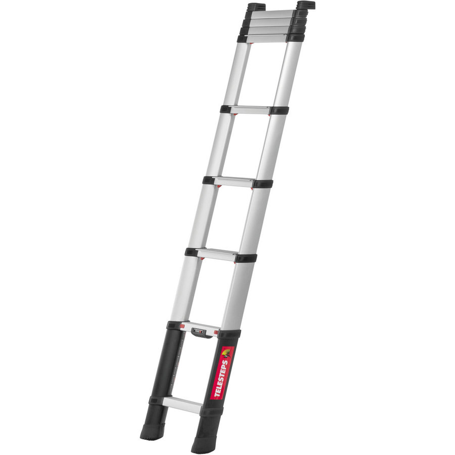 Günzburger Steigtechnik Stufen-Teleskopleiter Prime Line 9 Stufen