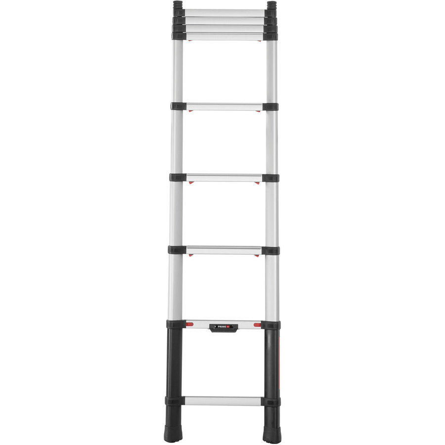Günzburger Steigtechnik Stufen-Teleskopleiter Prime Line 9 Stufen