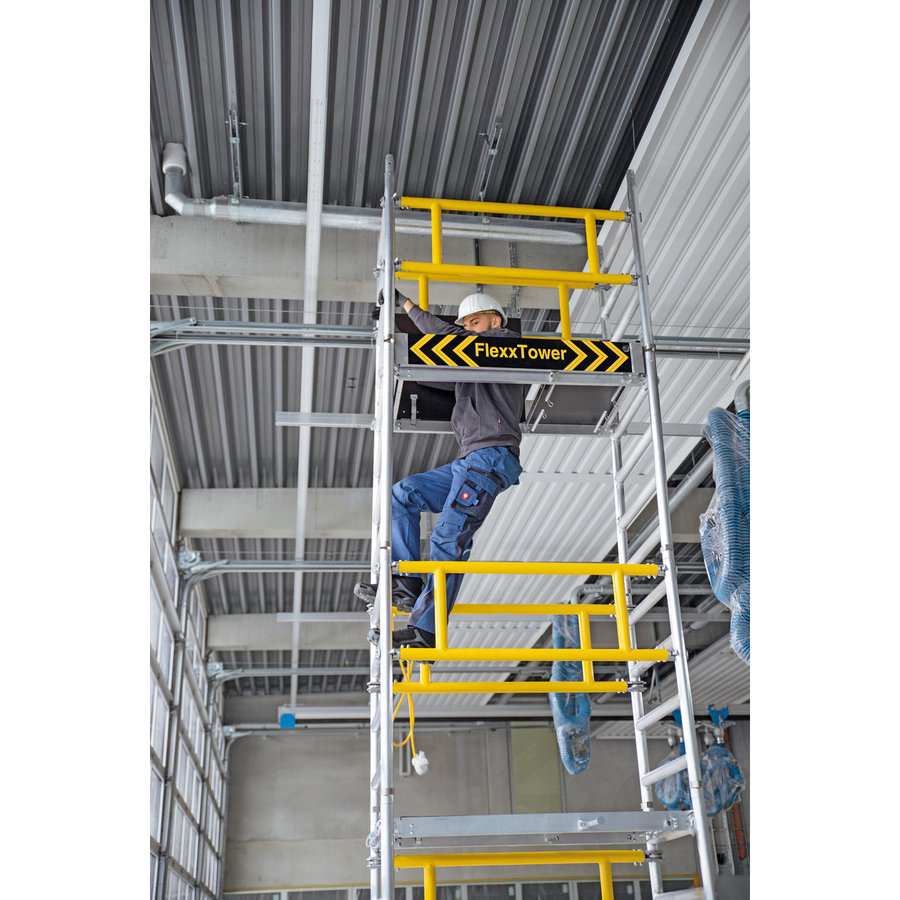 Günzburger Steigtechnik FlexxTower Ein-Personen-Gerüst Plattformhöhe 3,10 m