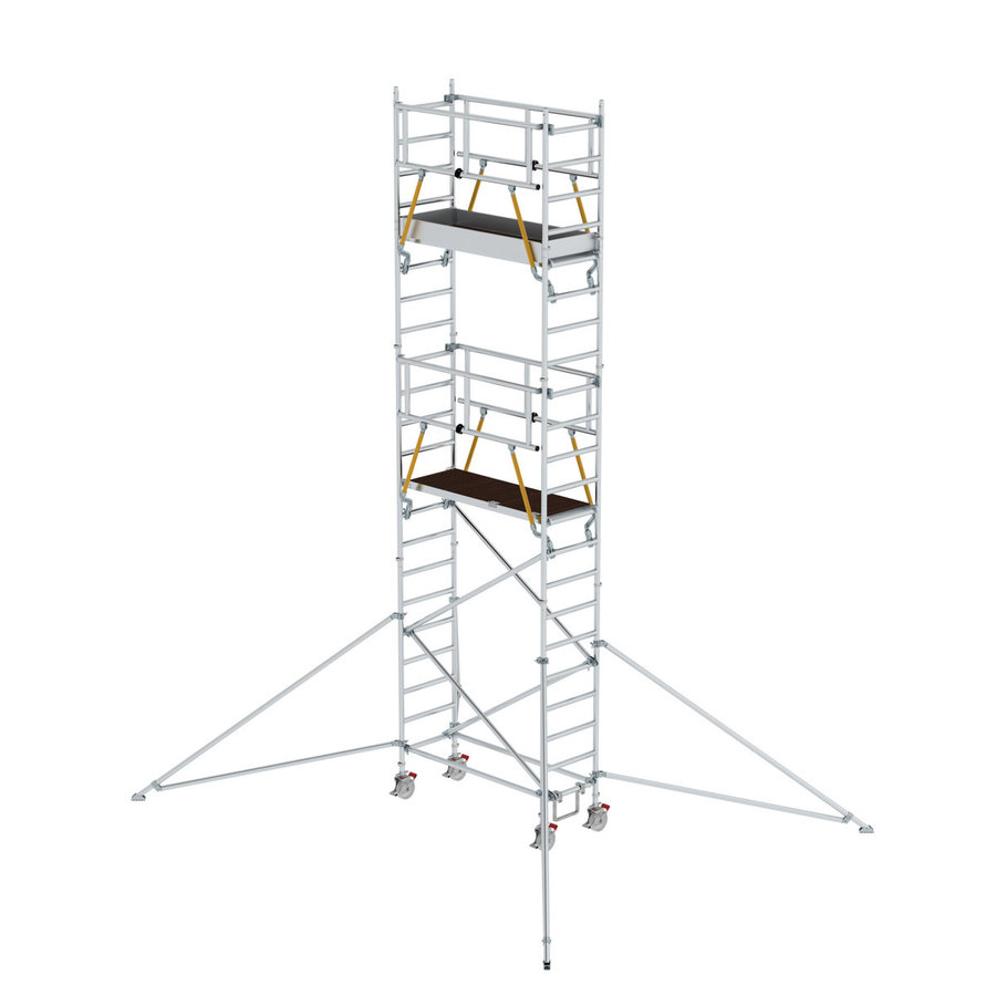Günzburger Steigtechnik Rollgerüst SG 0,75 x 1,80 m mit Ausleger Plattformhöhe 5,59 m