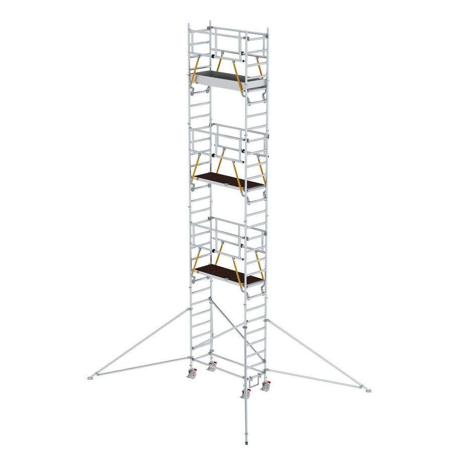 Günzburger Steigtechnik Rollgerüst SG 0,75 x 1,80 m mit Ausleger Plattformhöhe 7,55 m