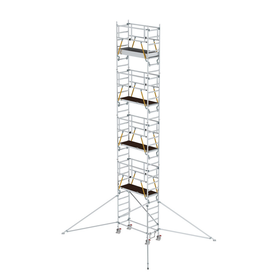Günzburger Steigtechnik Rollgerüst SG 0,75 x 1,80 m mit Ausleger Plattformhöhe 8,39 m
