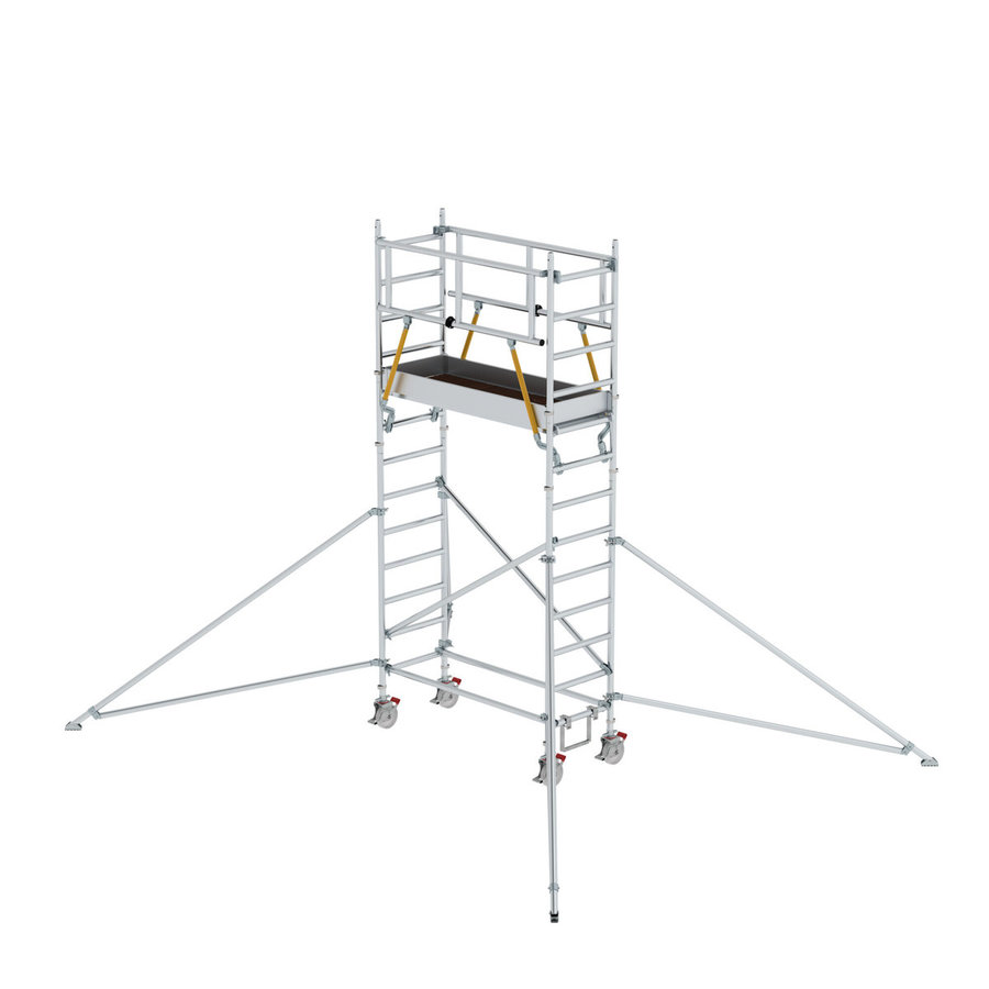 Günzburger Steigtechnik Rollgerüst SG 0,75 x 1,80 m mit Ausleger Plattformhöhe 3,07 m