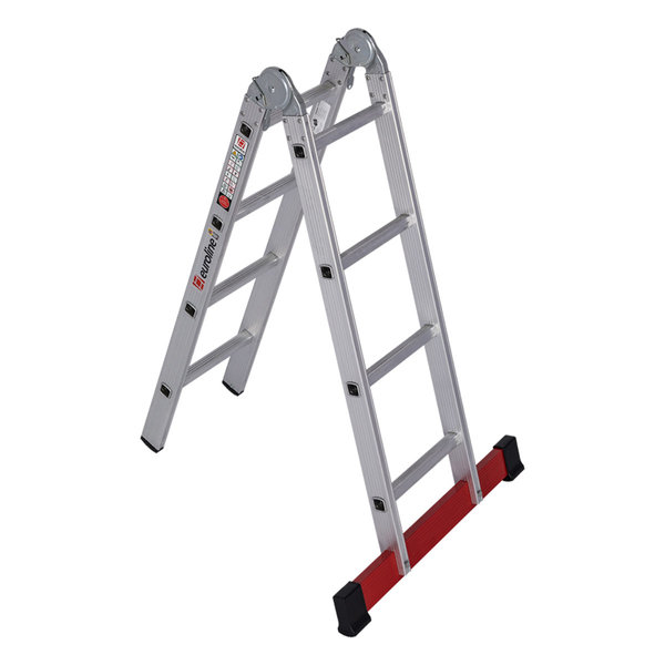 Euroline Klappleiter 2-teilig Nr. 317 2x4