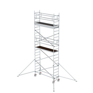 Günzburger Steigtechnik Rollgerüst 0,75 x 2,45 m mit Ausleger