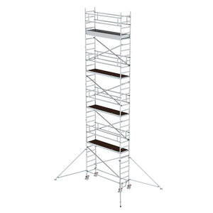 Günzburger Steigtechnik Rollgerüst 0,75 x 2,45 m mit Ausleger