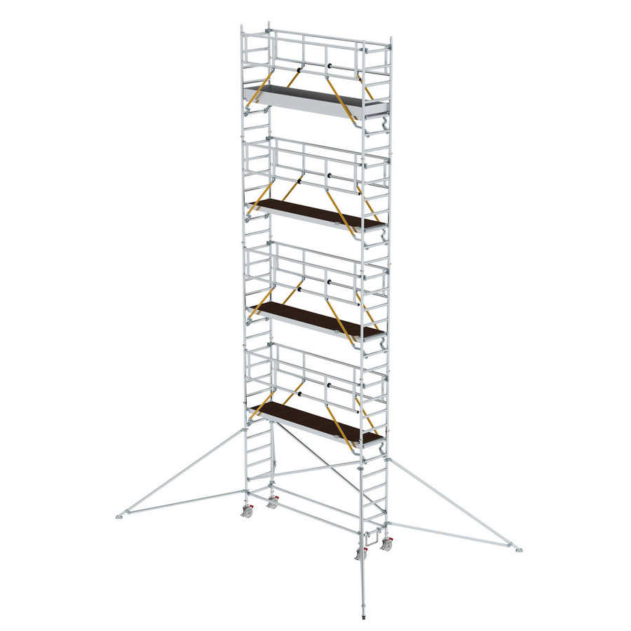 Günzburger Steigtechnik Rollgerüst SG 0,75 x 3,0 m mit Ausleger Plattformhöhe 8,39 m