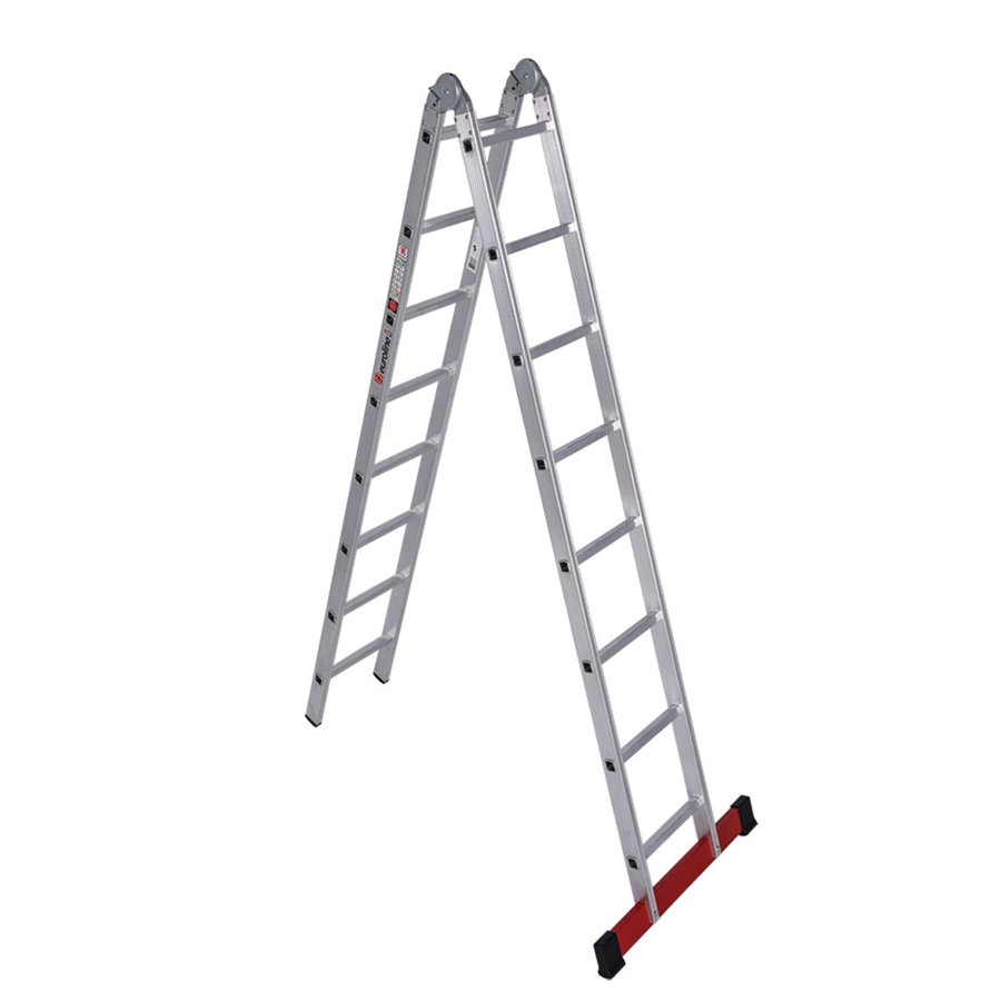 Euroline Klappleiter 2-teilig Nr. 317 2x8