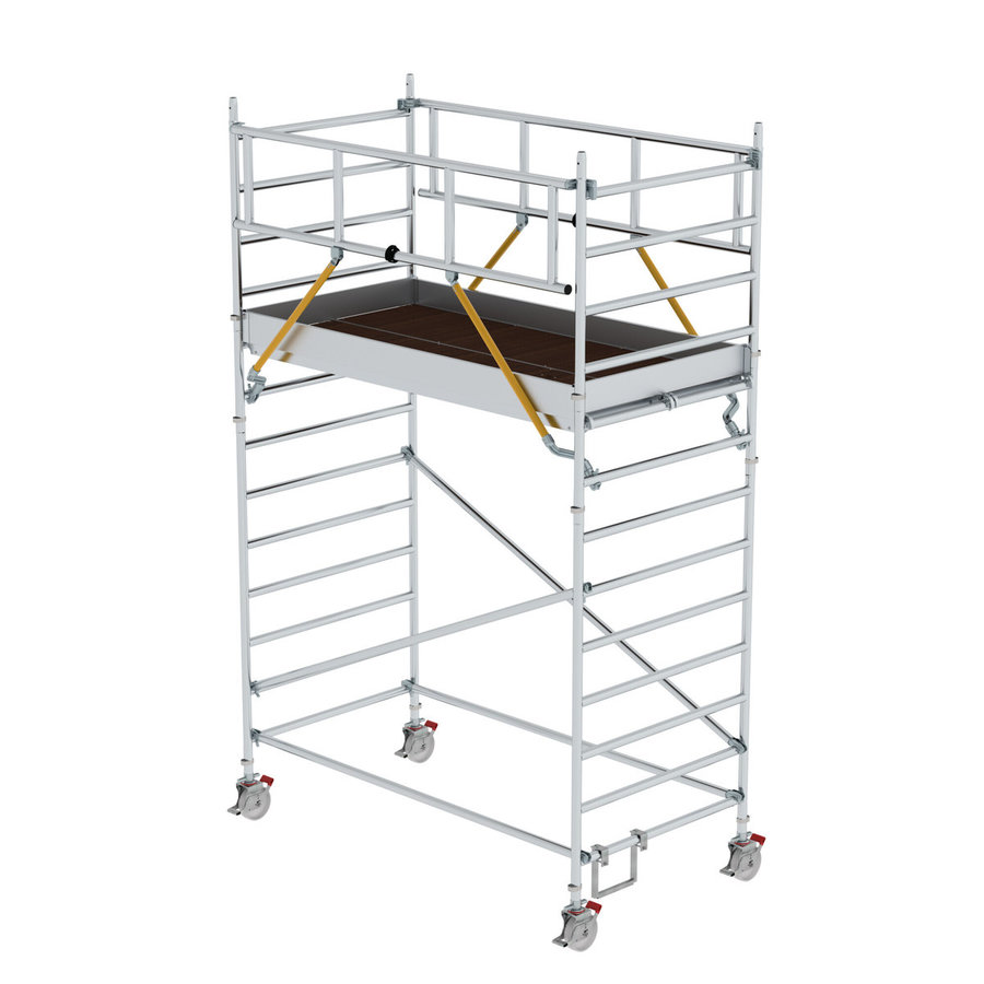 Günzburger Steigtechnik Rollgerüst SG 1,35 x 2,45 m mit Doppel-Plattform Plattformhöhe 3,07 m