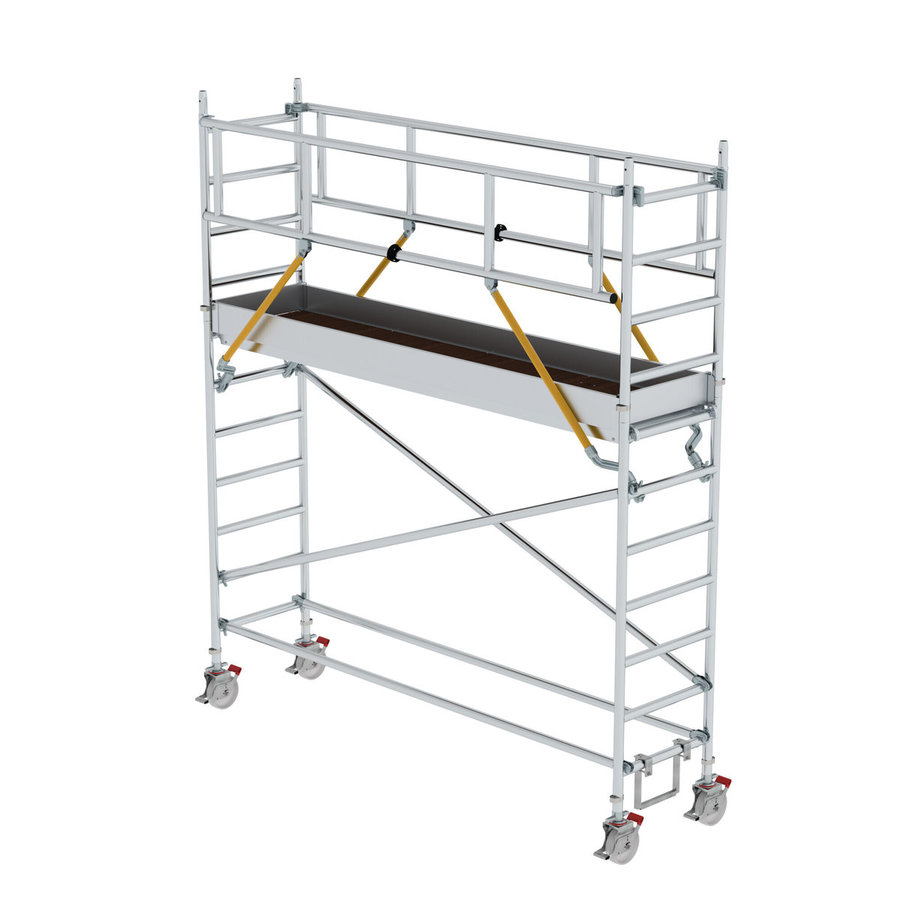 Günzburger Steigtechnik Rollgerüst SG 0,75 x 3,0 m Plattformhöhe 2,51 m