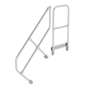 Günzburger Steigtechnik Zweiter Handlauf für Treppe mit Plattform 45°