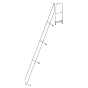 Günzburger Steigtechnik Zweiter Handlauf für Treppe mit Plattform 60°