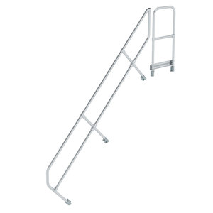 Günzburger Steigtechnik Zweiter Handlauf für Treppe mit Plattform 45°