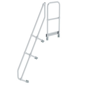 Günzburger Steigtechnik Zweiter Handlauf für Treppe mit Plattform 60°