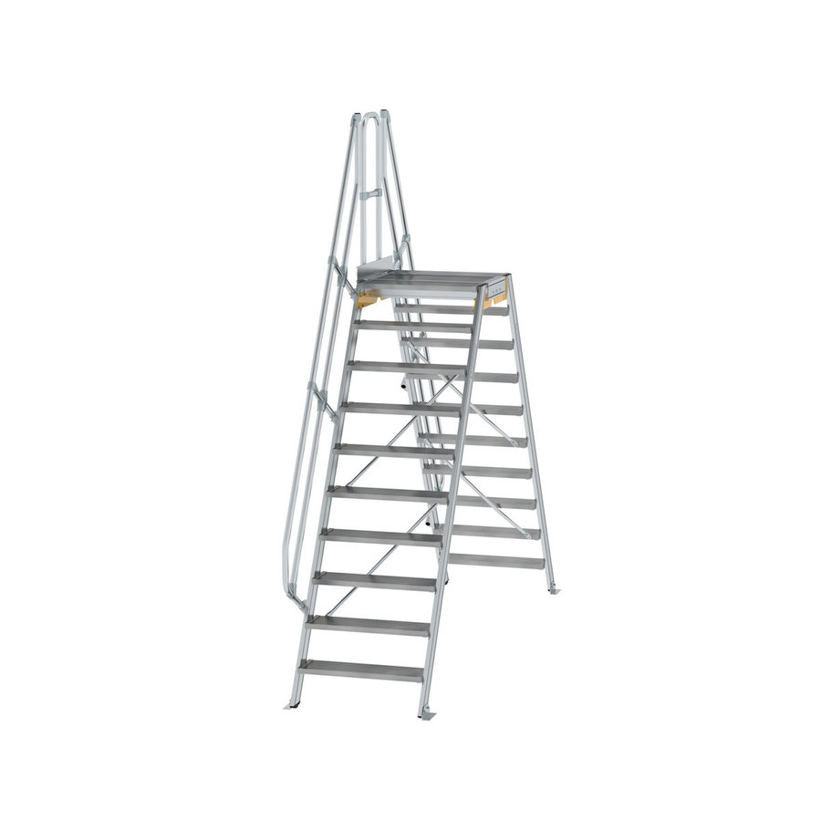 Günzburger Steigtechnik Überstieg 60° Stufenbreite 800 mm 10 Stufen