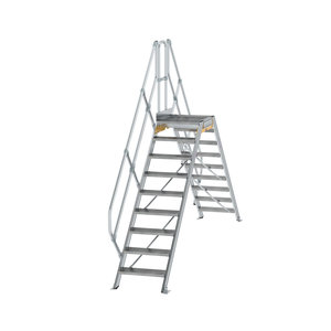 Günzburger Steigtechnik Überstieg 45° Stufenbreite 600 mm