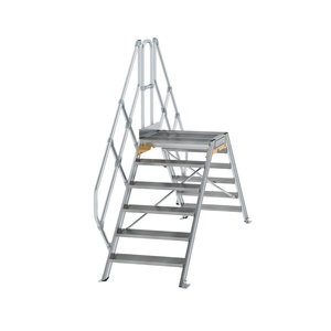Günzburger Steigtechnik Überstieg 45° Stufenbreite 800 mm