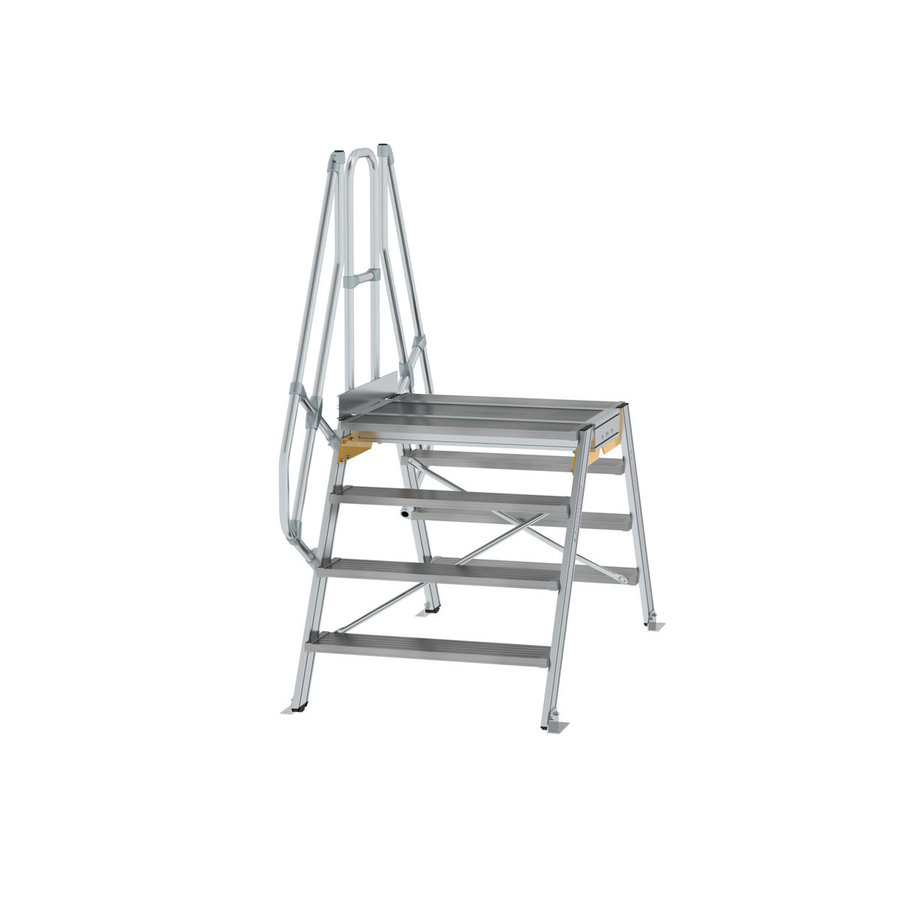 Günzburger Steigtechnik Überstieg 60° Stufenbreite 1000 mm 4 Stufen