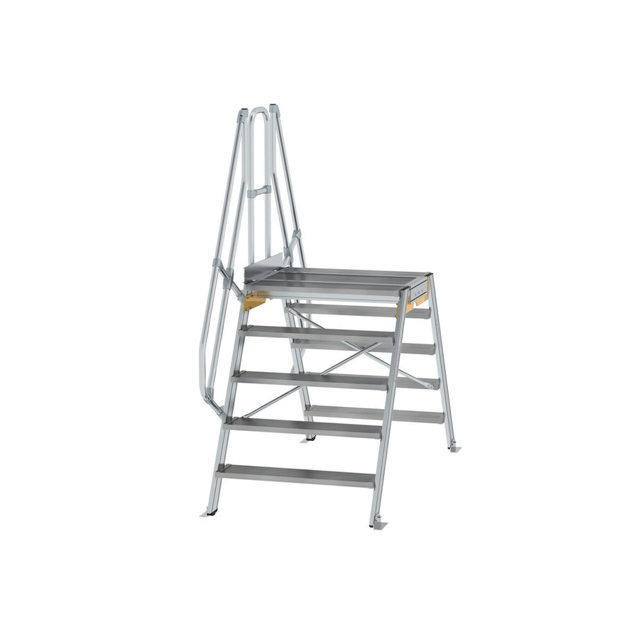 Günzburger Steigtechnik Überstieg 60° Stufenbreite 1000 mm 5 Stufen