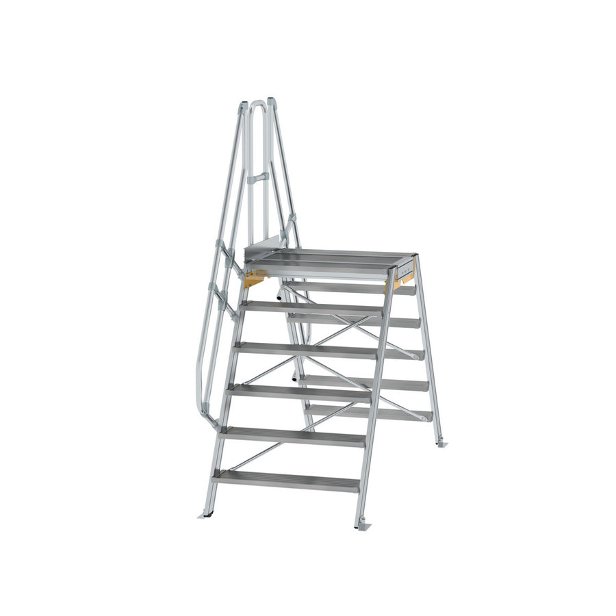 Günzburger Steigtechnik Überstieg 60° Stufenbreite 1000 mm 6 Stufen