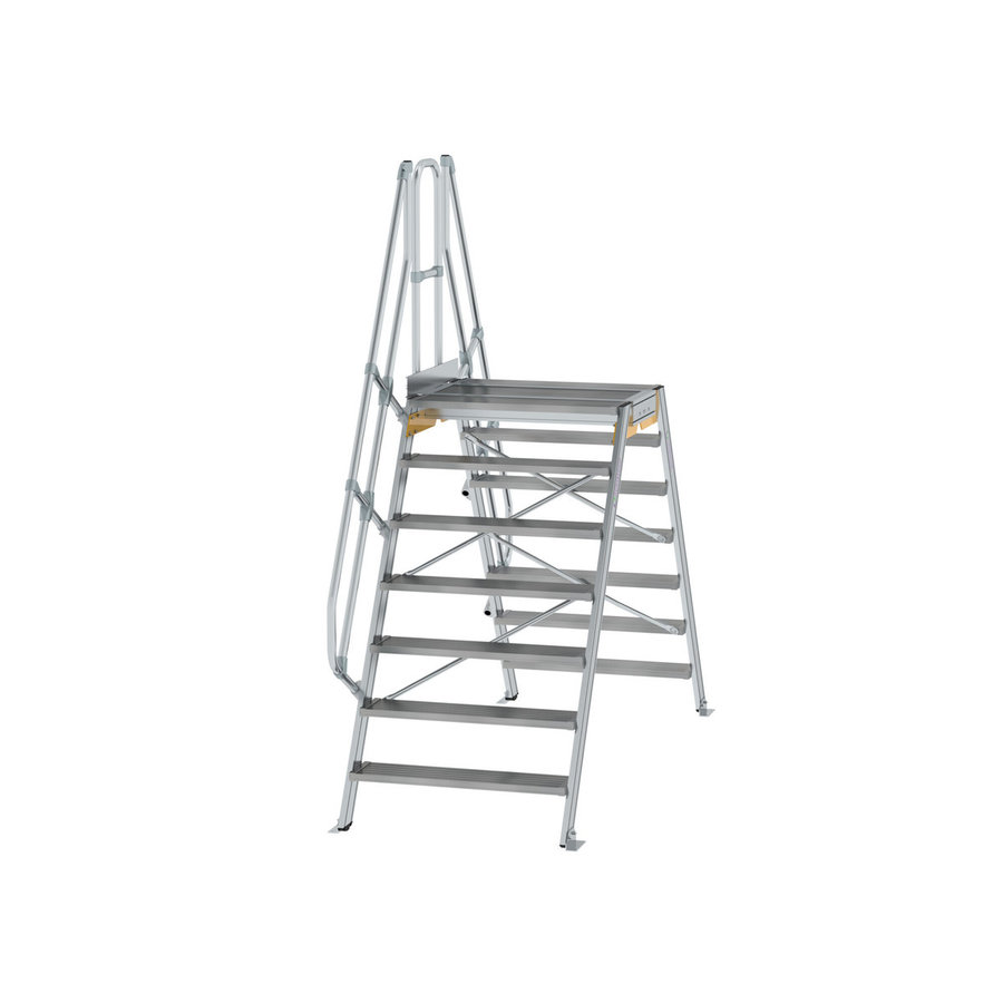 Günzburger Steigtechnik Überstieg 60° Stufenbreite 1000 mm 7 Stufen