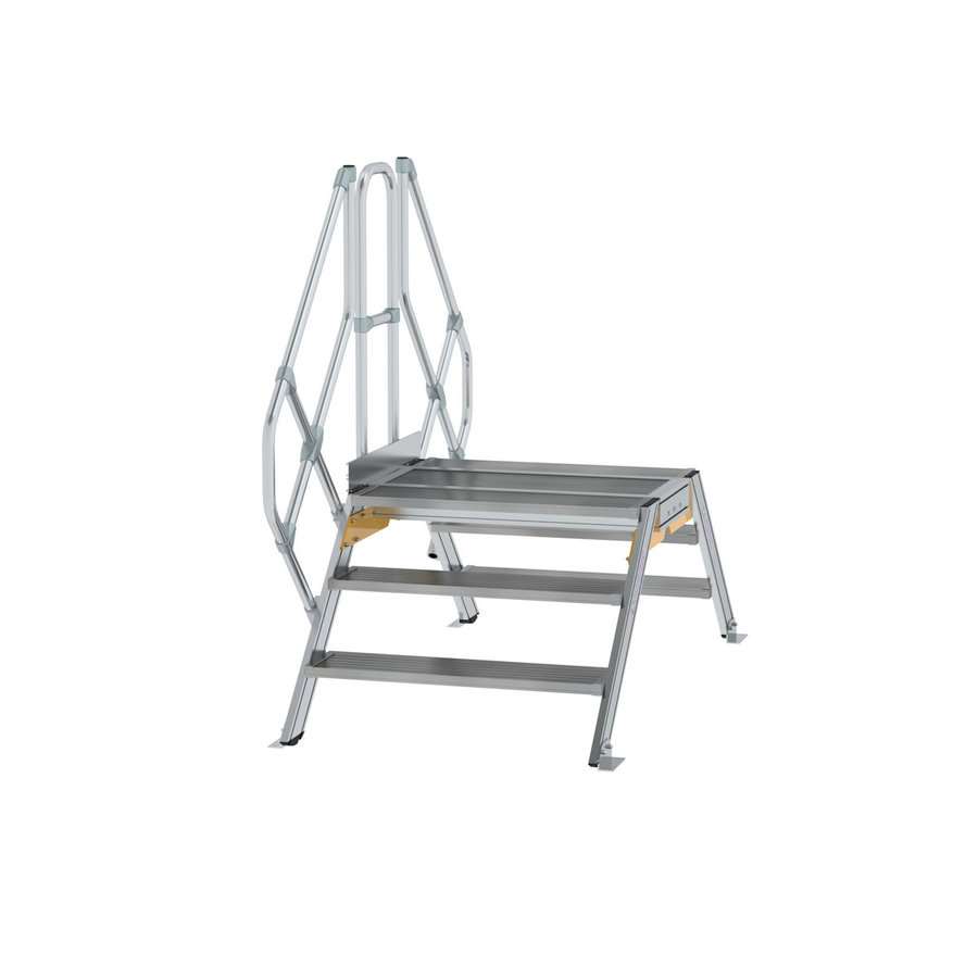 Günzburger Steigtechnik Überstieg 45° Stufenbreite 1000 mm 3 Stufen