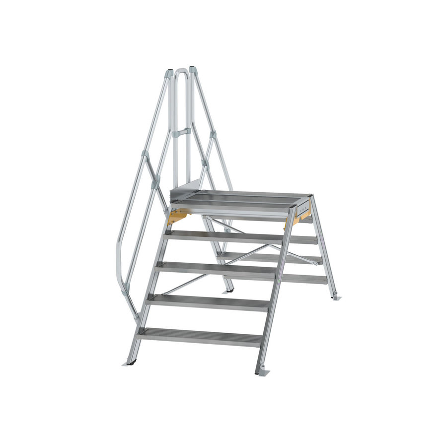 Günzburger Steigtechnik Überstieg 45° Stufenbreite 1000 mm 6 Stufen