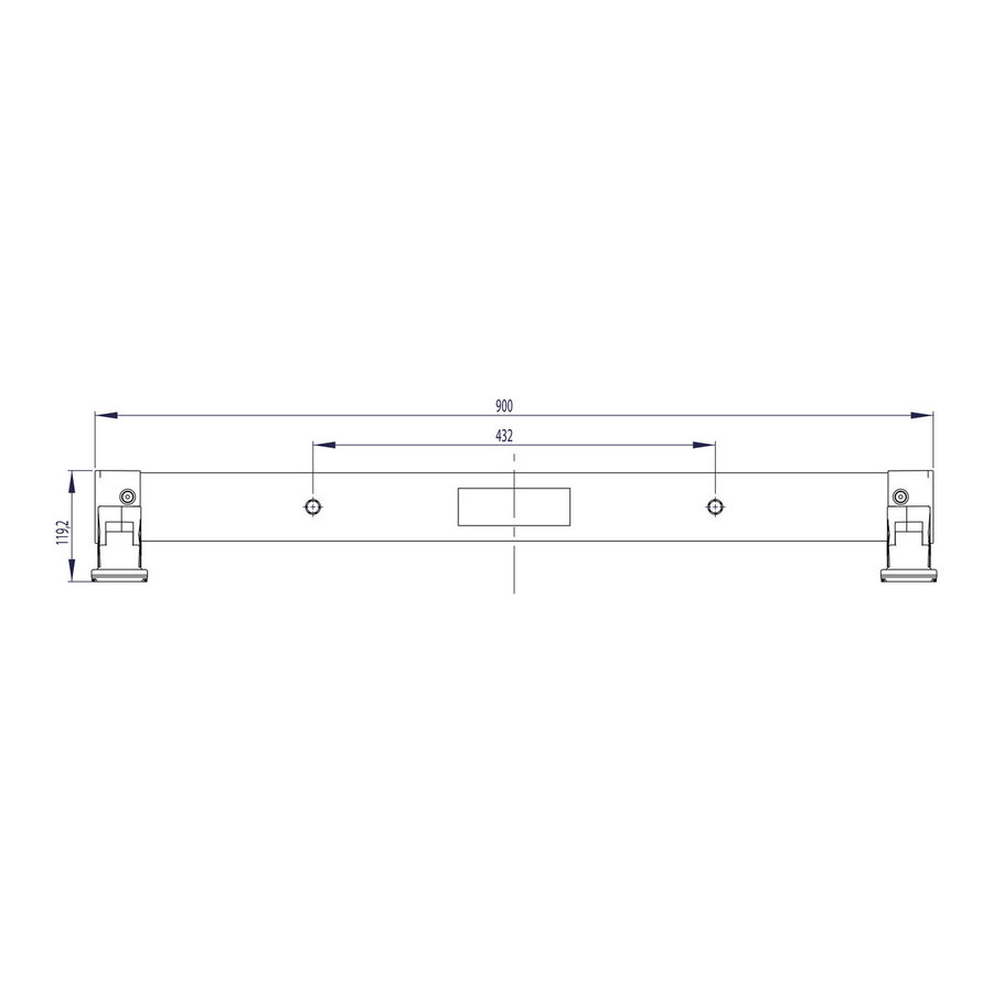 Günzburger Steigtechnik nivello®-Traverse 090/432/73
