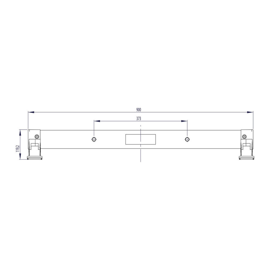 Günzburger Steigtechnik nivello®-Traverse 090/373/73