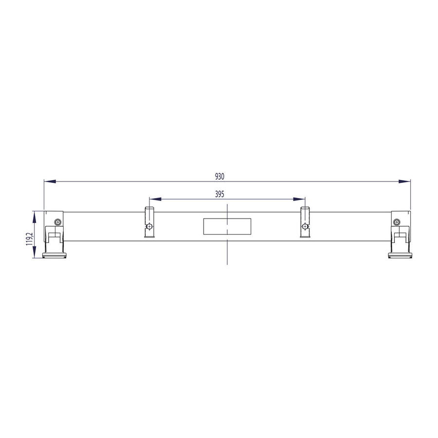 Günzburger Steigtechnik nivello®-Traverse 093/395/58