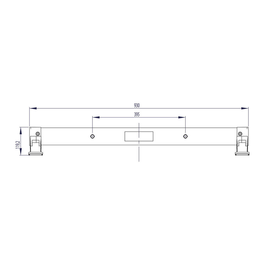 Günzburger Steigtechnik nivello®-Traverse 093/395/73