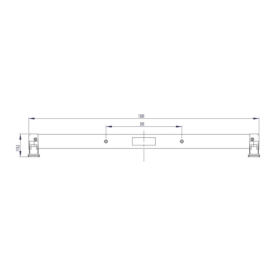 Günzburger Steigtechnik nivello®-Traverse 120/395/73
