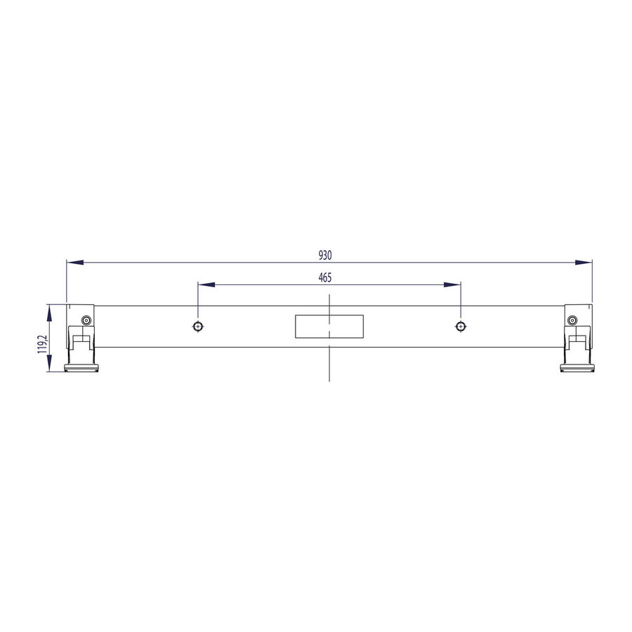 Günzburger Steigtechnik nivello®-Traverse 093/465/73