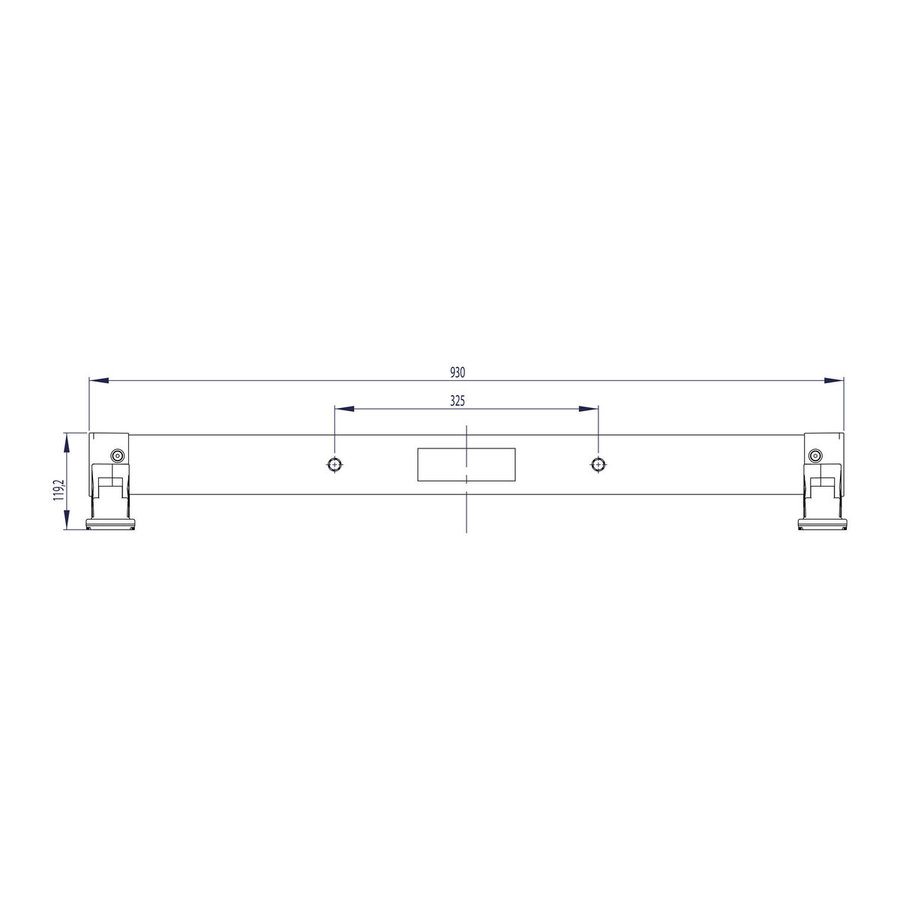 Günzburger Steigtechnik nivello®-Traverse 093/325/73