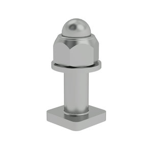 Günzburger Steigtechnik Systemgeländer T-Nut-Schraube M8 x 18 kpl.