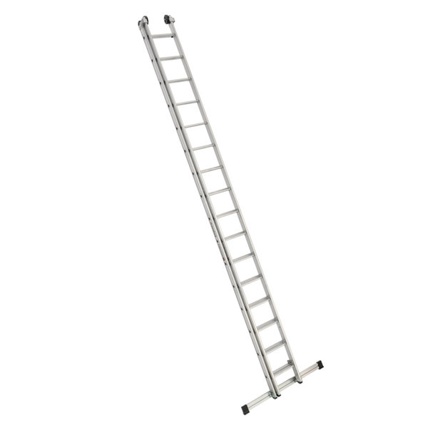 Euroline Alu-Schiebeleiter 2-teilig Nr. 302 2x16 Sprossen