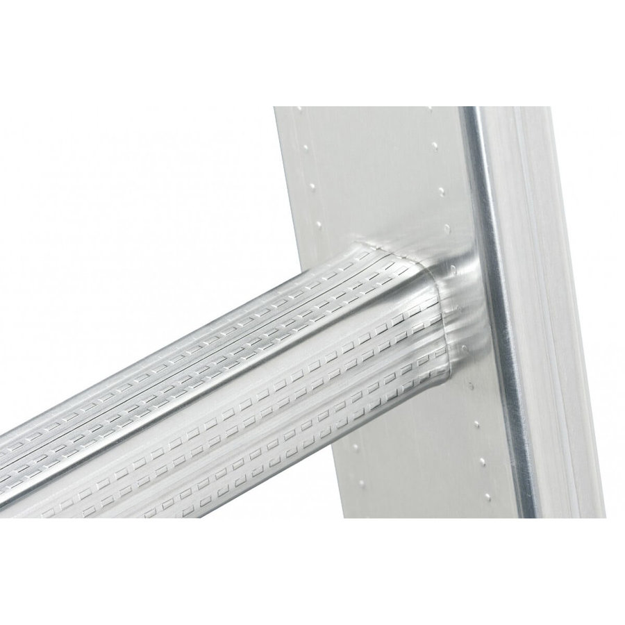 Hailo Professional Steigleiter - Außenbreite 490mm, Alu natur  3,08 m | 11 Sprossen