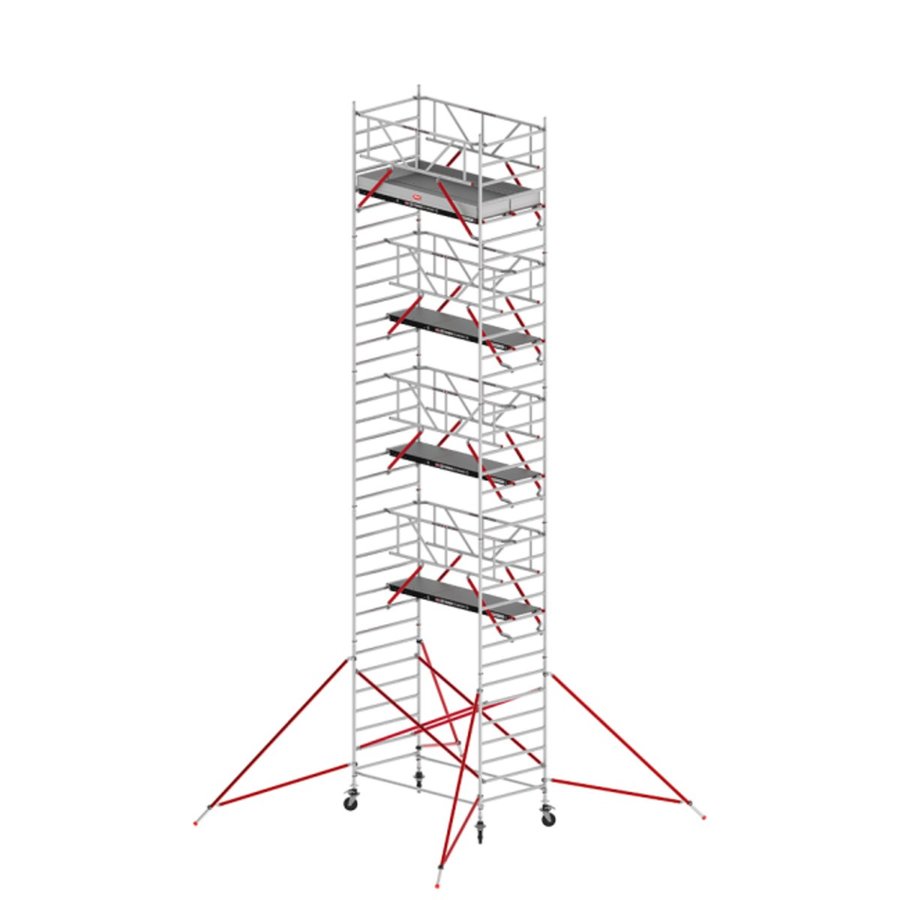 Altrex RS TOWER 52(Safe-Quick® + Streben) fahrgerüst breit, 1.35 x 2.45 m  Fiber-Deck®-Plattformen, Arbeitshöhe bis 11,2 m