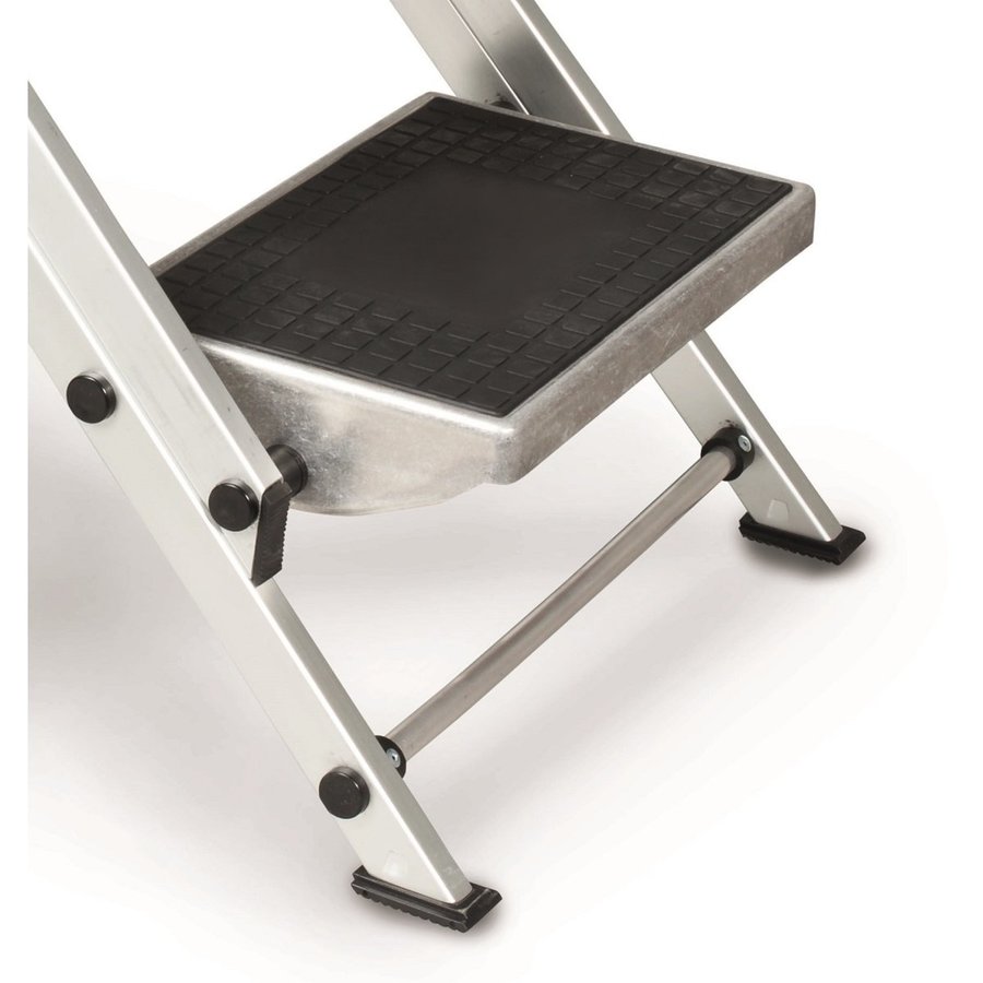 Euroline Alu-Sicherheitstreppe klappbar mit Sicherheitsbügel Nr. 334 1x5